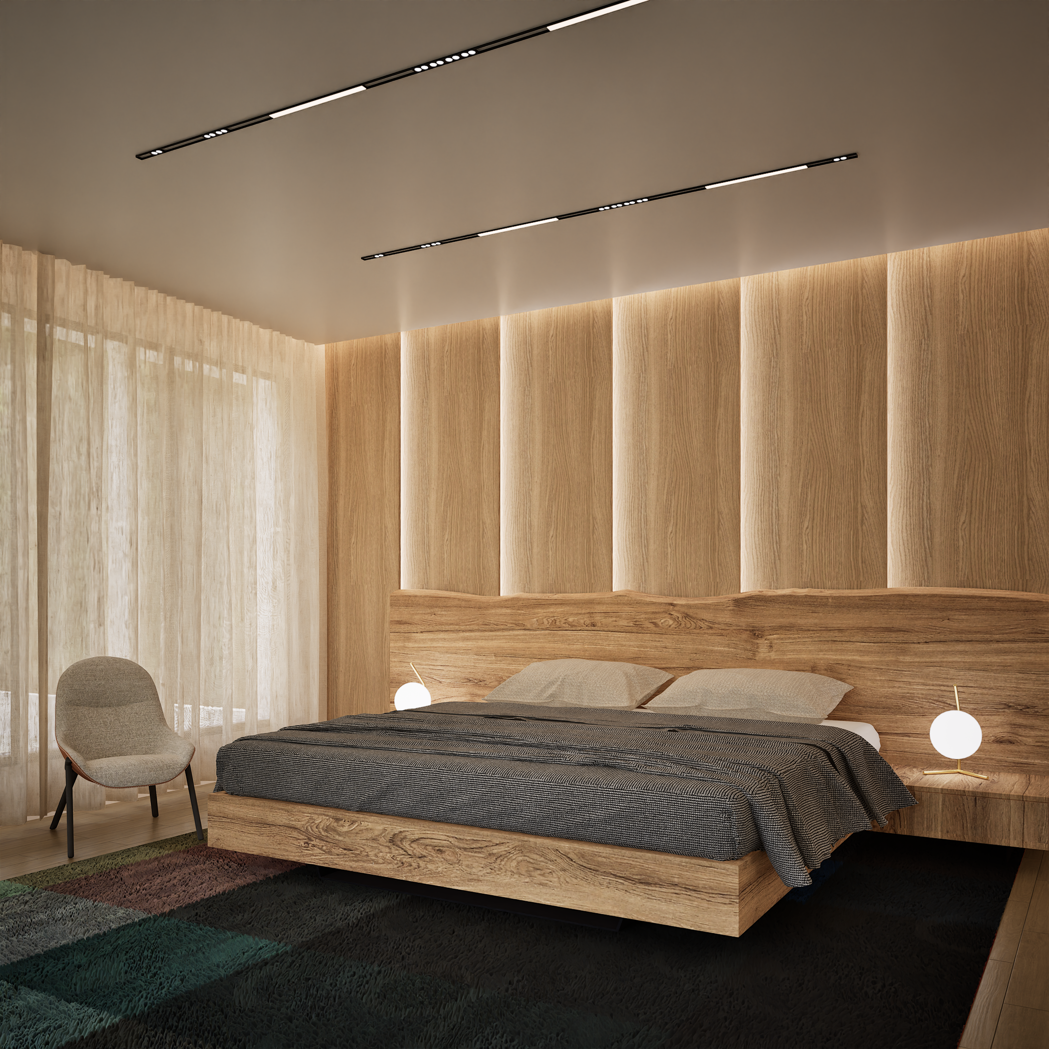 Contemporary Residential Visualization architectural visualization