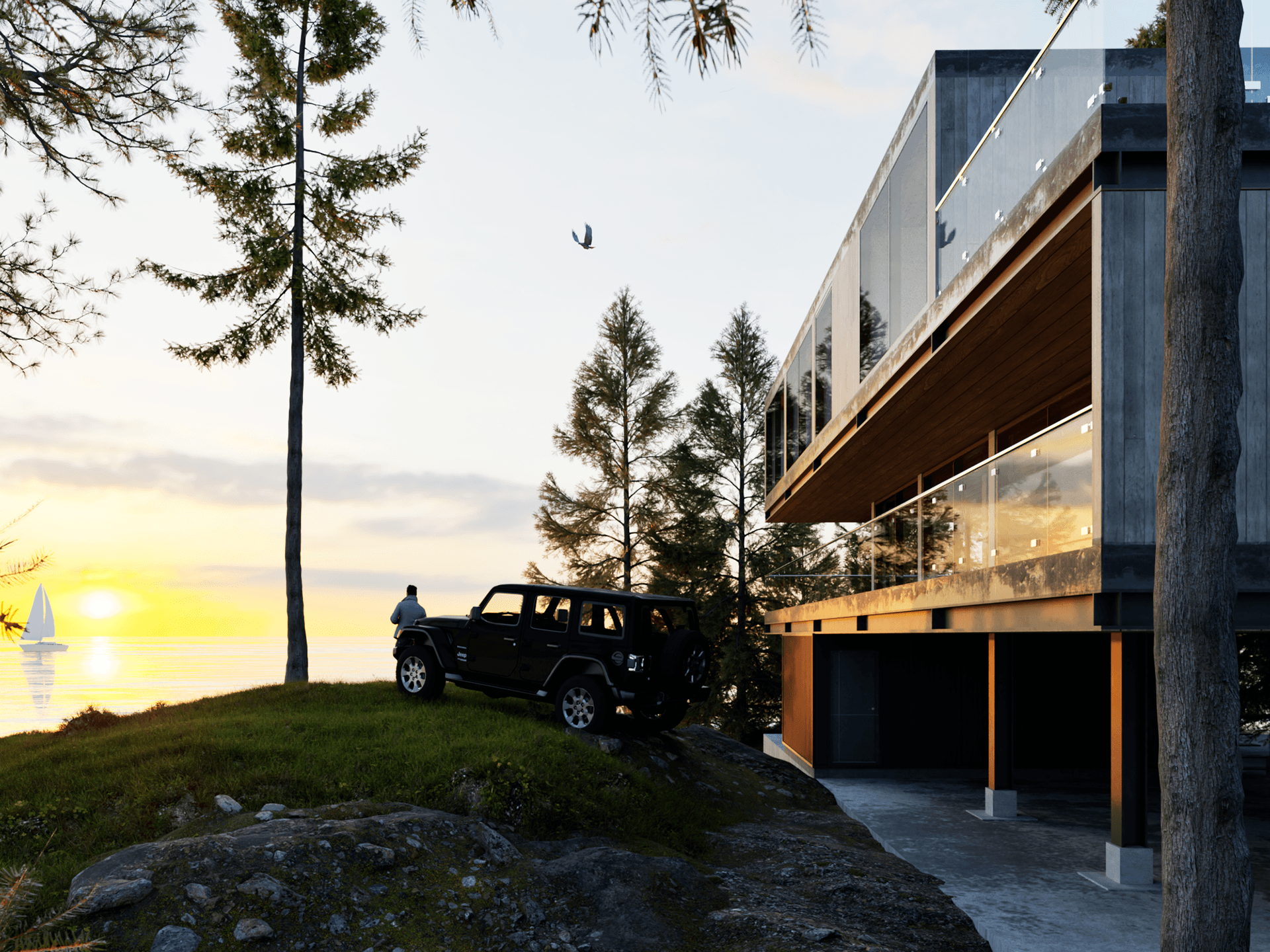 Modern Shipping Container Home