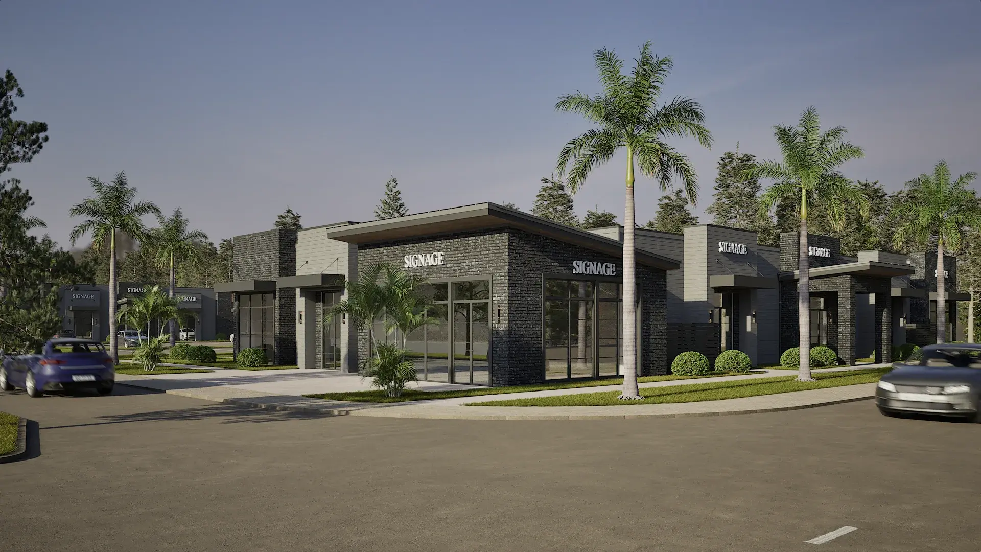 Commercial architectural rendering architectural visualization — view 4
