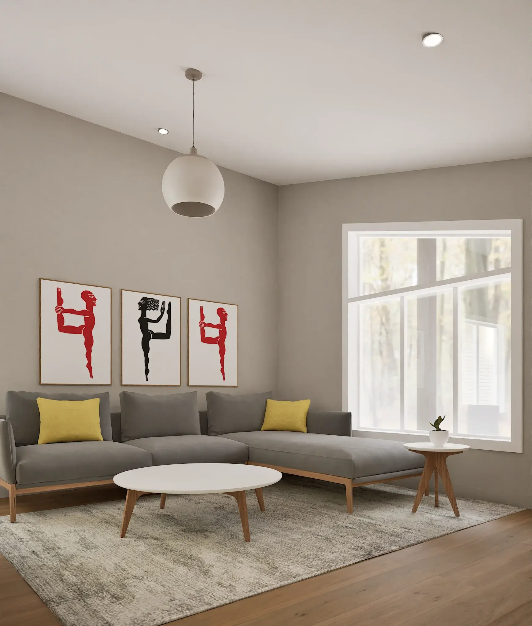 Triplex Development Rendering architectural visualization — view 6