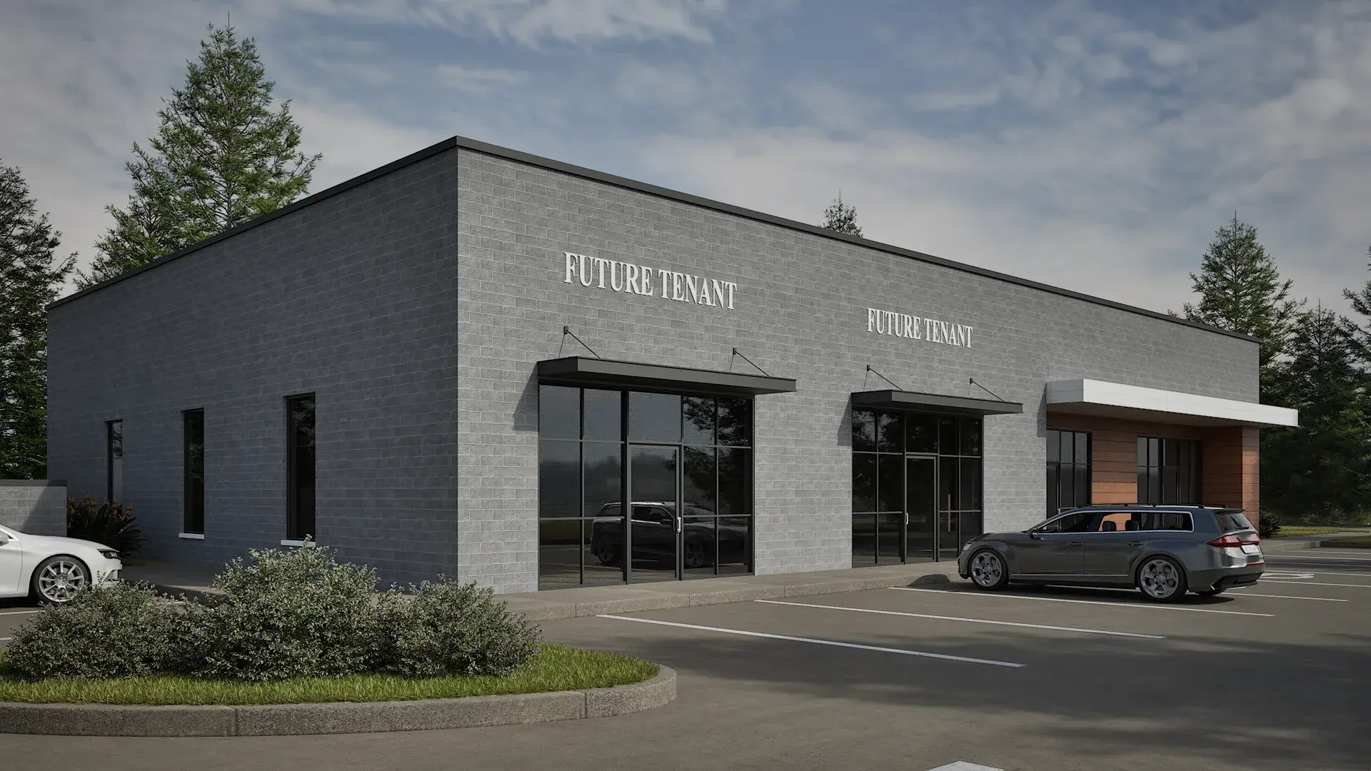 Commercial architecture visualization architectural visualization — view 2