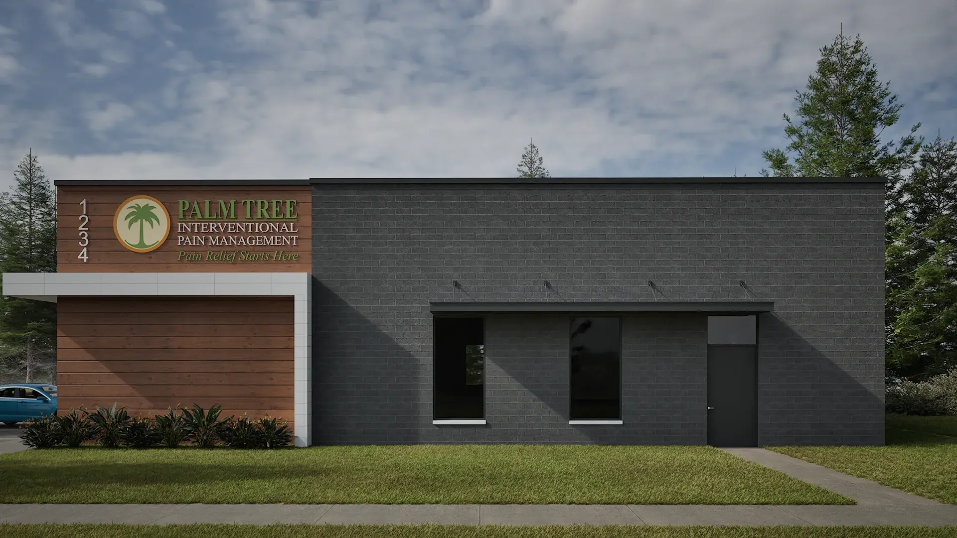 Commercial architecture visualization architectural visualization — view 4